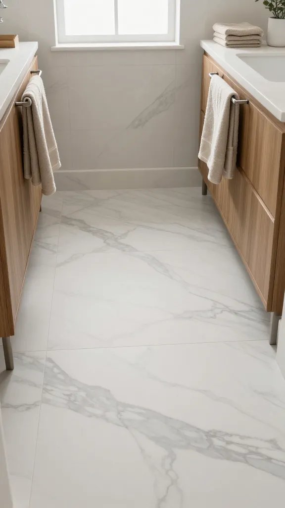 7 Small Bathroom Flooring: Tiny Space, Big Style Ideas 3 Item 2