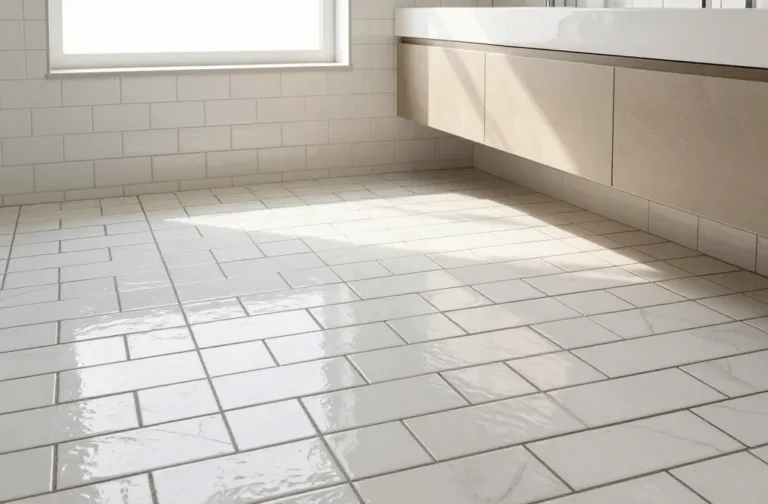 13 Small Bathroom Floor Tile Ideas for Tiny Baths That Wow 3 13 Small Bathroom Floor Tile Ideas for Tiny Baths That Wow