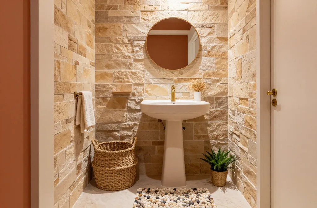 8 Small Bathroom Earthy: Cozy, Earthy Spa Ideas for Tight Spaces