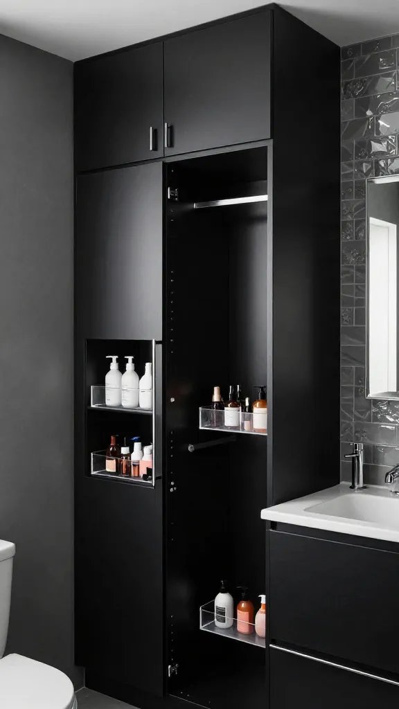 9 Small Bathroom Closet Organization Hacks for Chic Organization 3 Item 2