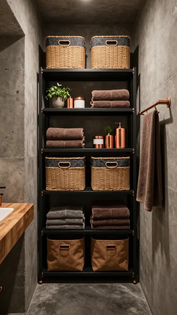 9 Small Bathroom Closet Organization Hacks for Chic Organization 9 Item 8