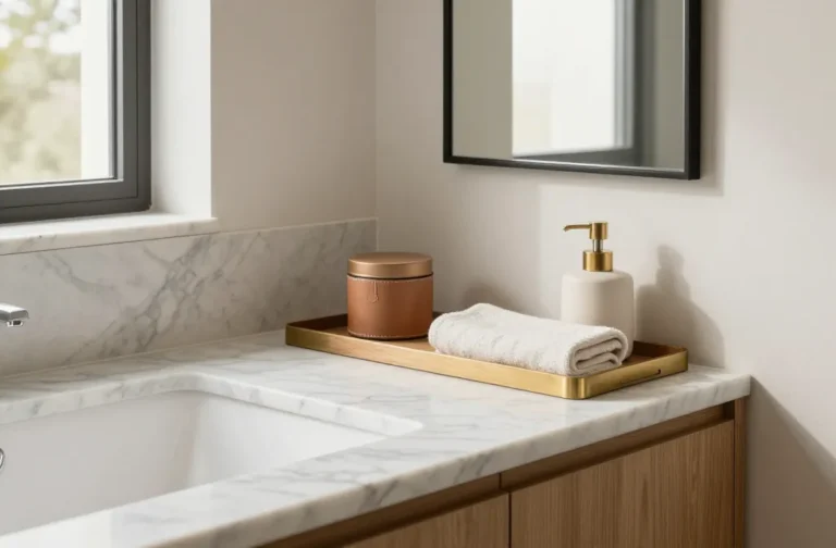 9 Small Bathroom Counter Decor Ideas That Wow