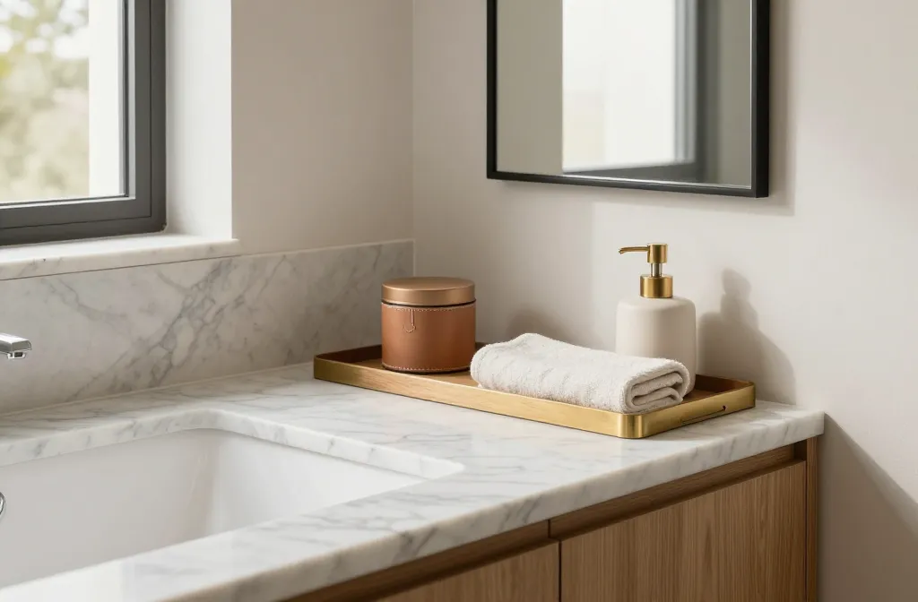9 Small Bathroom Counter Decor Ideas That Wow