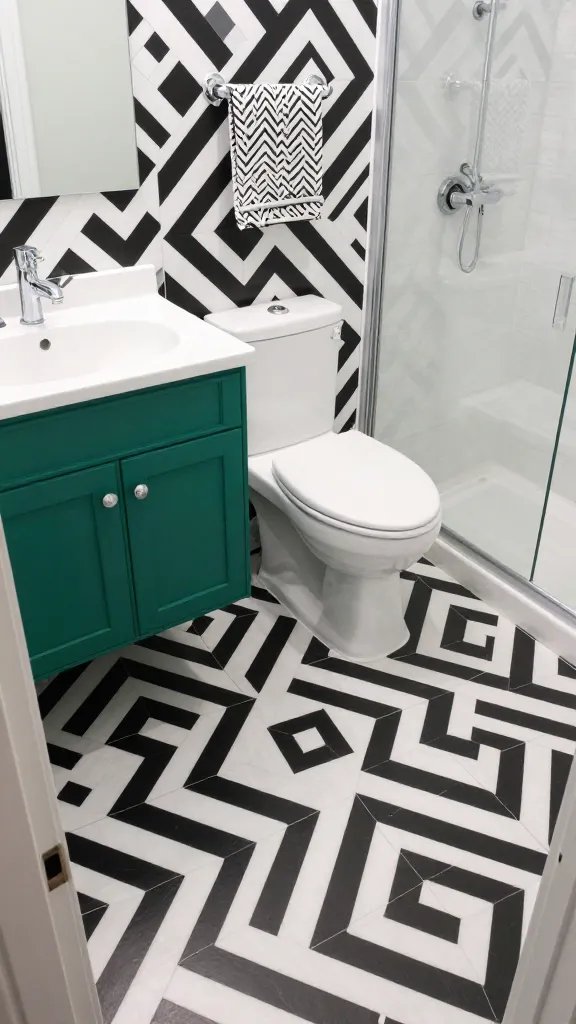 13 Small Bathroom Bloxburg: Chic Tiny Makeovers 7 Item 6