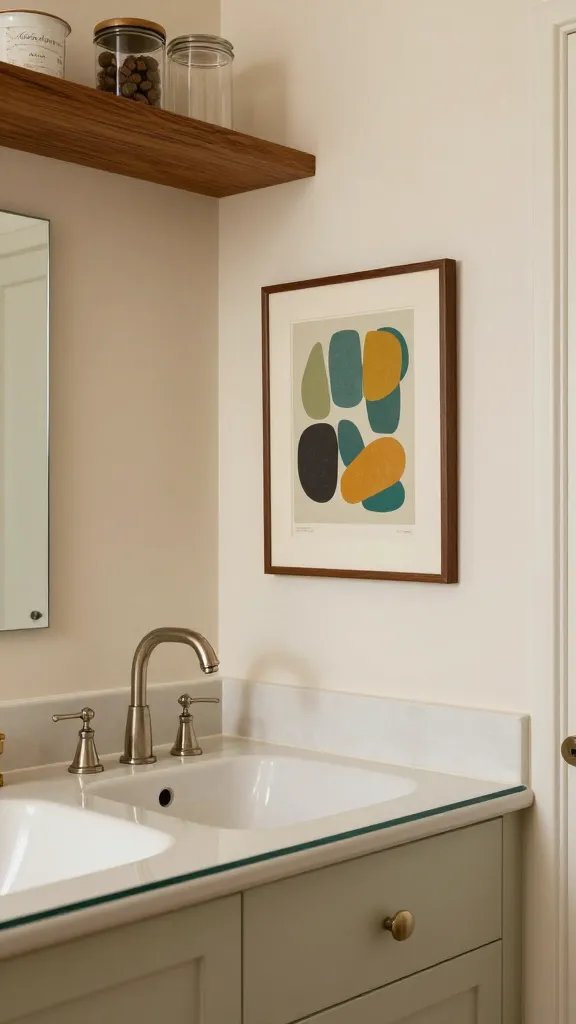 8 Small Bathroom Art Ideas to Transform Tiny Spaces 4 Item 3