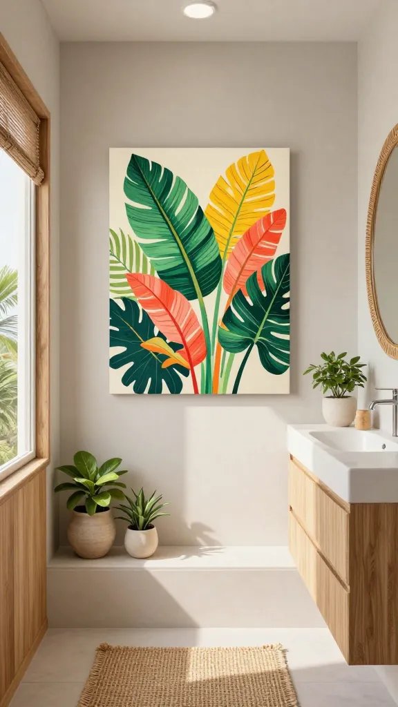 8 Small Bathroom Art Ideas to Transform Tiny Spaces 7 Item 6
