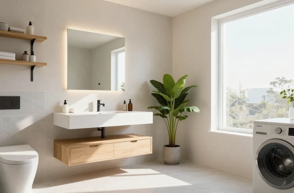 10 Small Bathroom and Laundry Room Combo Ideas to Wow You