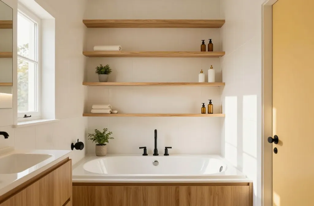 8 Small Bathroom Ideas with Tub: Tiny Luxury Makeover 1 8 Small Bathroom Ideas with Tub: Tiny Luxury Makeover