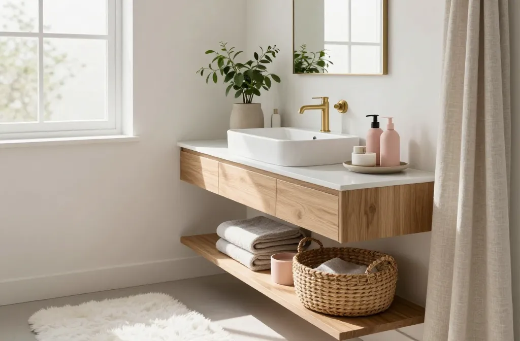 7 Small Bathroom Ideas on a Budget That Wow You 1 7 Small Bathroom Ideas on a Budget That Wow You