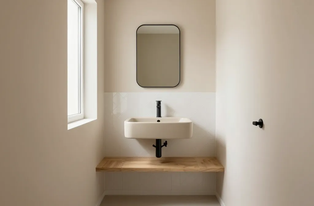 10 Small Bathroom Design: Luxe in Tiny Spaces