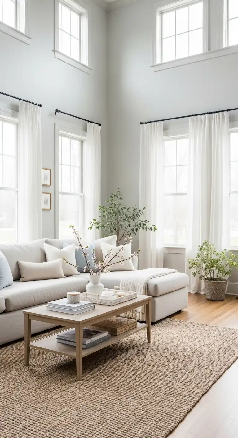 Light Colors to Open Up the Space